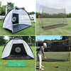 Golf Practice Net/Mat For Backyard Golf Chipping Net Playground Training Hitting