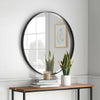 Wall Mounted Mirror Make-Up Vanity Shaving Bathroom Bedroom 40/50/60/70/80cm