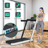 2 in 1 Folding Treadmill Electric Walking Running Machine Bluetooth LED Display