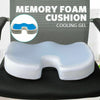Orthopedic Gel Seat Cushion Memory Foam Office Chair Pad Pillow Hip Back Support