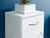 RANGE BATHROOM 1 DOOR 1 DRAWER SLIM CHEST CABINET CUPBOARD STORAGE UNIT
