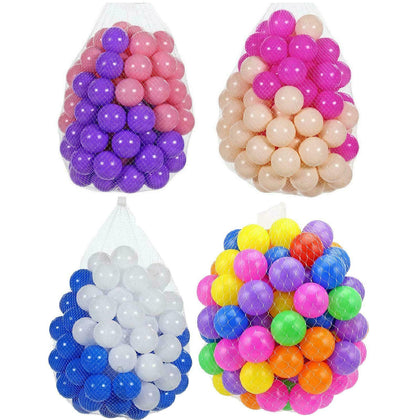 Kids Childrens Plastic Mini Play Soft Balls For Ball Pit Swim Pool Playpen Toy