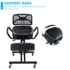 Ergonomic Kneeling Chair Office Computer Posture Chair w/ Back Support