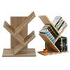 Tree Desktop Bookshelf Desk Bookcase Display Book Rack 3 Tier Organizer Storage