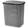 Laundry Basket Washing Clothes Storage Hamper Rattan Style Plastic Basket Large