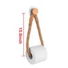 Vintage Weave Hanging Rope Jute Toilet Paper Towel Holder Toilet Roll Holder