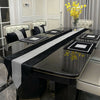Luxury Diamante Crushed Velvet Table Runner Dining Wedding Party Sparkle Decor