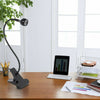 LED USB Clip On Flexible Desk Lamp Dimmable Memory Bed Reading Table Study Light
