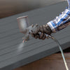 Mondeer 12 PCs Corrugated Roof Sheets Profile Galvanized Roofing Carport Grey