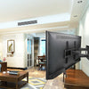 LCD LED Corner TV Wall Bracket 30 32 40 47 50 55 inches Tilt Swivel Universal CC