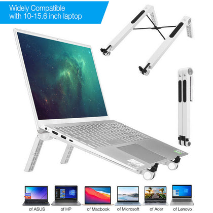 Portable Laptop Stand Holder Adjustable Cooling Stand Riser Holder For Notebook