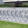 5X Decorative Garden Fence Border Pet Barrier for Garden Yard Flowerbeds Walkway