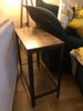 Industrial Side Table Vintage Sofa End Rustic Metal Coffee Small Console Unit