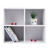 4 Tier Cubes/Drawers Shelving Storage Unit Bookcase Cabinet Living Room