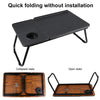 Foldable Laptop Bed Table Stand Computer Desk Sofa Lap Tray Adjustable Portable