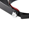 Magnifying Glass Headset LED Light Head Headband Visor Magnifier Loupe With Box