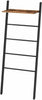 Blanket Ladder 5-Tier Leaning Ladder Quilts Rack Towel Display Rack UK