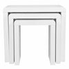 High Gloss Nest of 3 Coffee Tables Side End Table Set Living Room Furniture 40mm