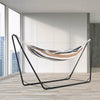 Double Person Garden Camping Patio Hammock Hang Bed Outdoor Swing Stand Optional