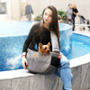 Extra Thick Pet Sling Carrier Sling Dog Cat Carry Bag Soft Puppy Shoulder Pouch
