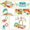 Baby Gym Play Mat Lay & Play 3 in 1 Fitness Music And Lights Fun Piano Boy Gir