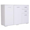 White High Gloss Sideboard Large Modern Storage Cabinet Buffet Cupboard Kitchen