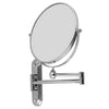 Chrome 10X Magnifying Wall Mounted Round Mirror Vanity Make Up Shaving Bathroom