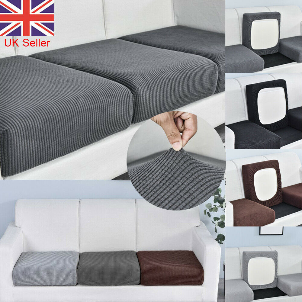 1-3 Seats Sofa Seat Cushion Covers Stretch Cushion Slipcovers Couch Protectors