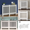 New Radiator Cover White Modern Traditional Wood Grill Shelf Cabinet Furniture