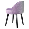 Scallop Velvet Dressing Table Stool Chair Vanity Piano Seat Bedroom Makeup Stool