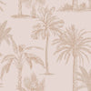 Glistening Tropical Trees Wallpaper Exotic Blush Pink & Rose Gold 12822 Holden