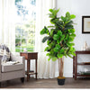 152cm Artificial Plant Potted Fiddle Fig Tree Indoor Outdoor Realistic Decor