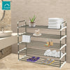KNIGHT 3 / 5 /7 Tier Heavy Duty Metal Shoe Rack,Quick Assembly No Tools Required