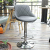 2PCS/set Bar Stools Leather Chairs Breakfast Chairs Swivel Gas Lift Kitchen Seat