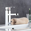 Bathroom Basin Sink Tap Mixer Monbloc Toilet Waterfall Taps Chrome Brass Faucet