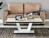 High Gloss Rectangle Coffee Table Wooden Set Sofa Side Nested End Living Room