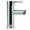NEW Cloakroom Chrome Bathroom Modern Mini Basin Sink Mono Mixer Tap Brass Faucet
