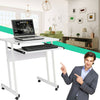 Home Office Computer Desk Study PC Writing Table Workstation Shelf Furniture UK
