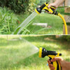 New Multi Pattern Garden Hose Pipe Spray Gun Head Soft Grip Handle Water Sprayer