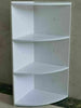 Bathroom Wall Storage Unit Shelf 3 Tier Corner Floating Shower Organizer Caddy