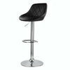 2PCS/set Bar Stools Leather Chairs Breakfast Chairs Swivel Gas Lift Kitchen Seat