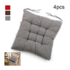 4PCS Square Thicker Cushions Chair Seat Pad Dining Room Garden Kitchen School