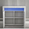 Sideboard Storage High Gloss Front Matt Body Cupboard Cabinet w/ LED Lights
