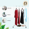 Metal Clothes Rail Heavy Duty Garment Hanging Display Stand Rack Shoes Shelf