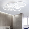 Cool White Square/Ring LED Ceiling Light Chandelier Lights Living Dining Room