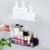 Shower Rack Shelf Bathroom Corner Storage Organiser Basket Suction Shelf Tidy