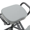Ergonomic Kneeling Chair Adjustable PU Leather Padded Seat Rolling Posture Stool