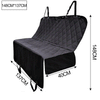Car Rear Back Seat Cover Pet Dog Cat Protector Waterproof Hammock Mat Seatbelt