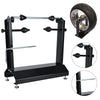 Motorcycle Motorbike Bike Race Wheel Balancer Balancing Stand Carbon Steel