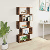 5 Tier Storage Shelf S-Shape Bookcase Display Shelving Unit Room Divider Rack UK